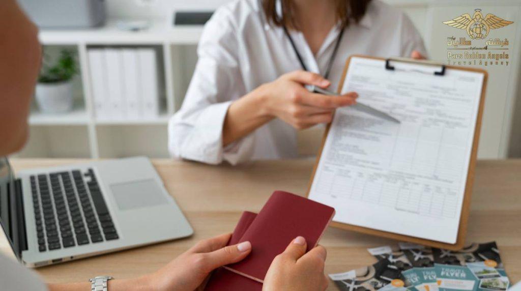 نحوه پر کردن فرم ویزای شینگن